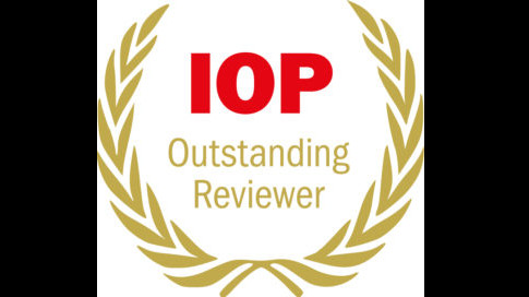 Faculties recognized as Outstanding Reviewers for IOP in 2022