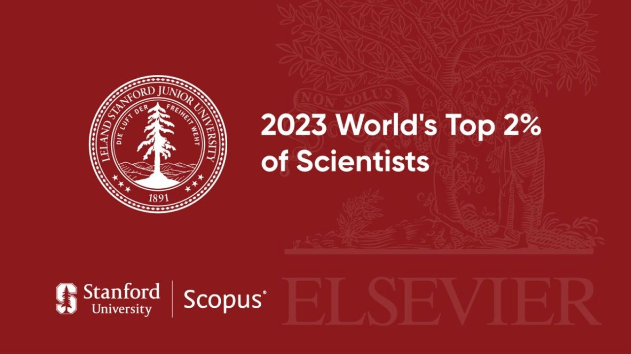 Faculty members in Stanford & Elsevier Top 2%